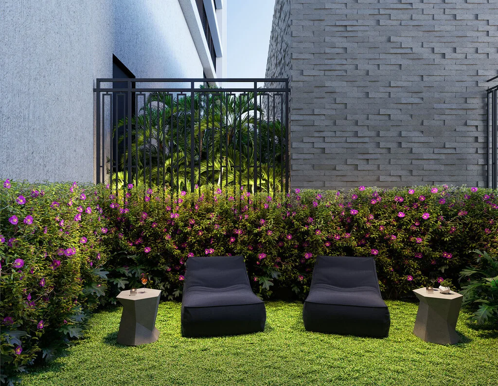 Brooklin Noventa Stay: Jardim Externo