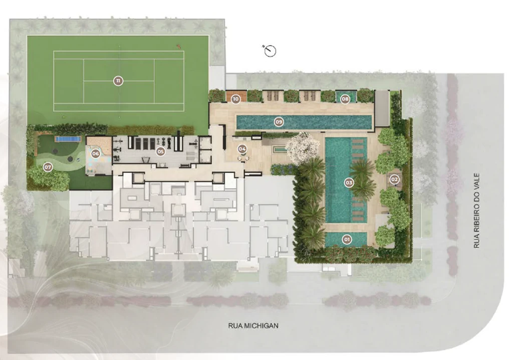 Planta do Brooklin Senses by Cyrela
