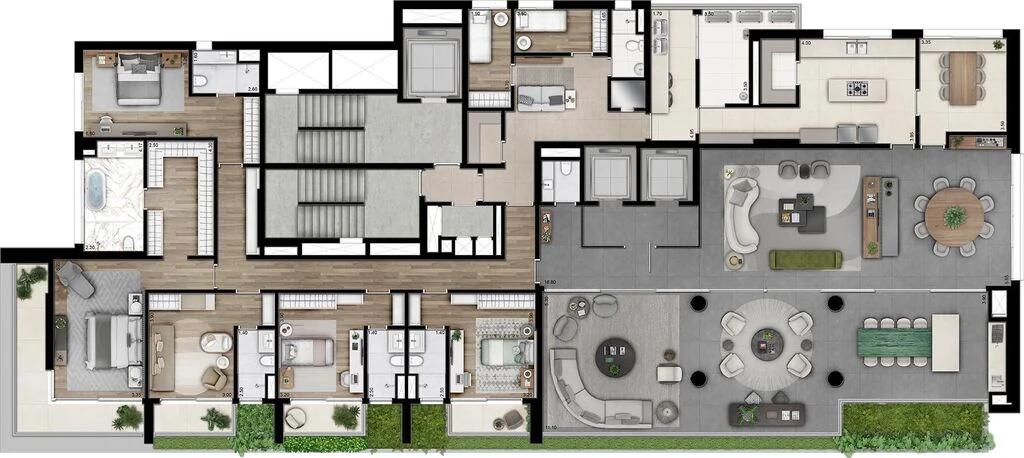 Bueno Brandão 257: 5 dorm 500m²