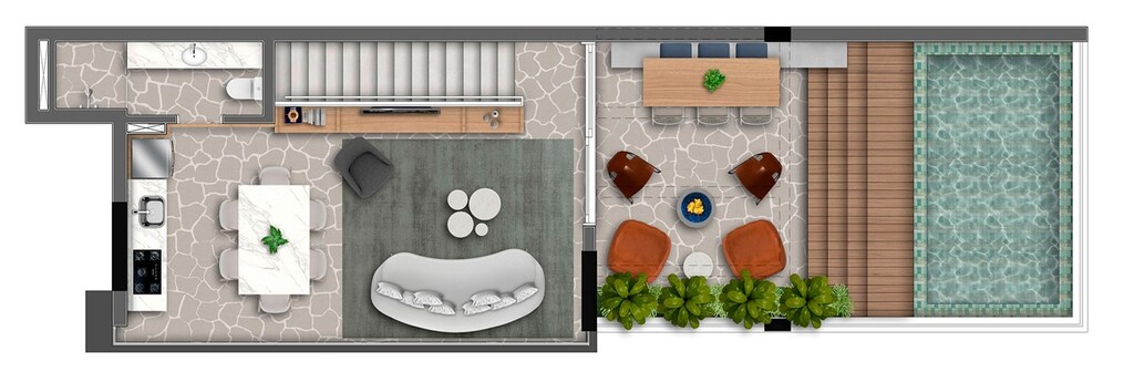 Canto Sabiá Moema: 2 dorm 131m² cobertura duplex superior