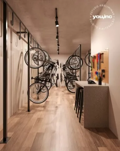 Casa Jardins Jaú by You: Bicicletário