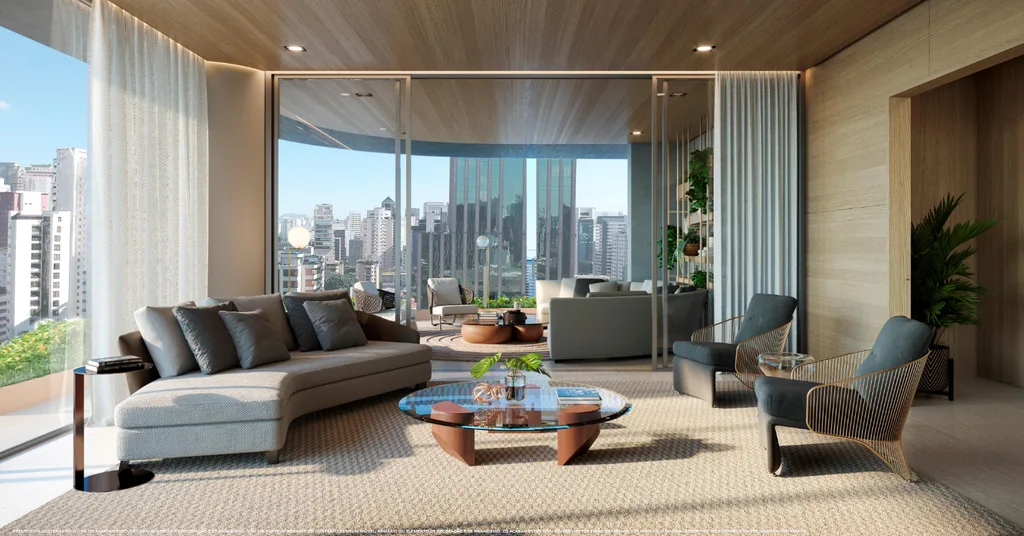 Casa Lafer: Living
