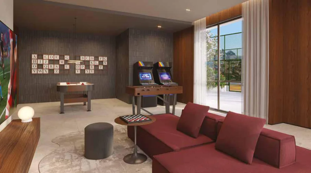 Casa Nacional Eztec: Sala de jogos