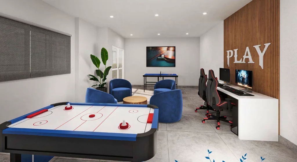 Conect: Sala de jogos