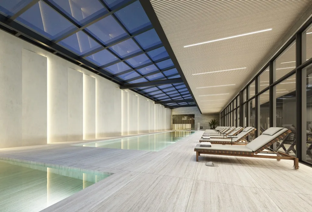 Copa: Piscina coberta