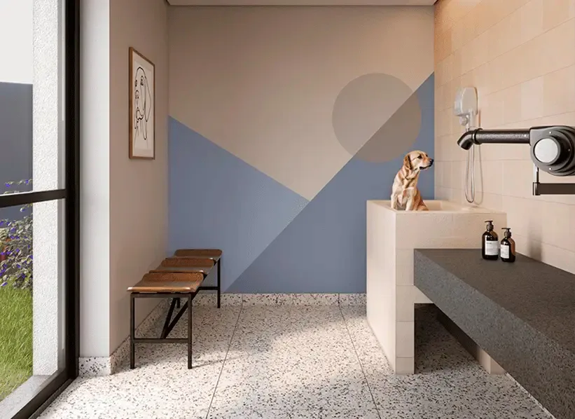 Criare: Pet shower
