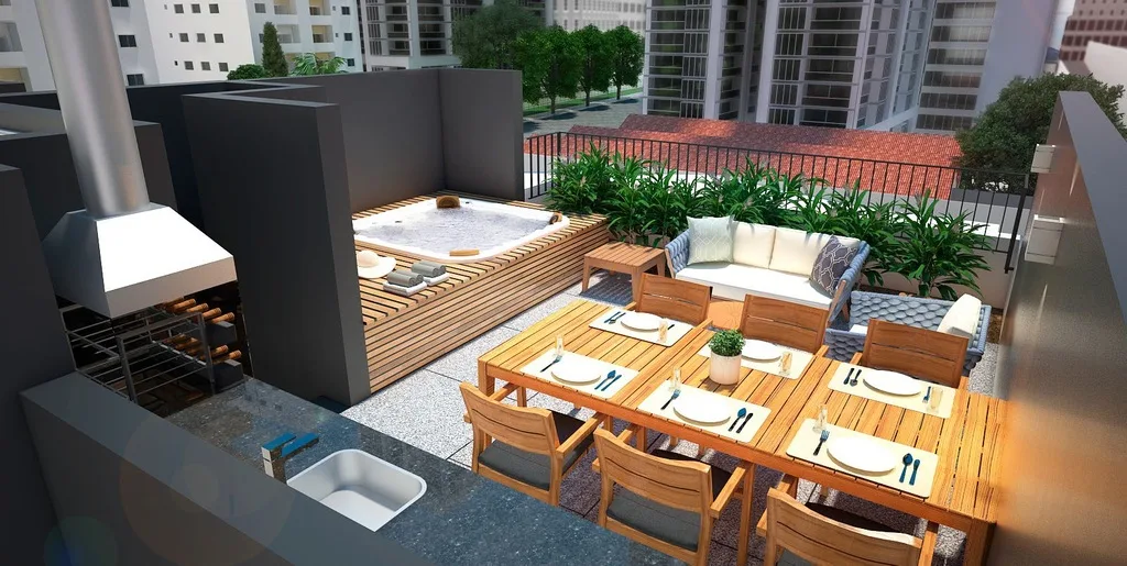 CUBE Klabin: Terraço