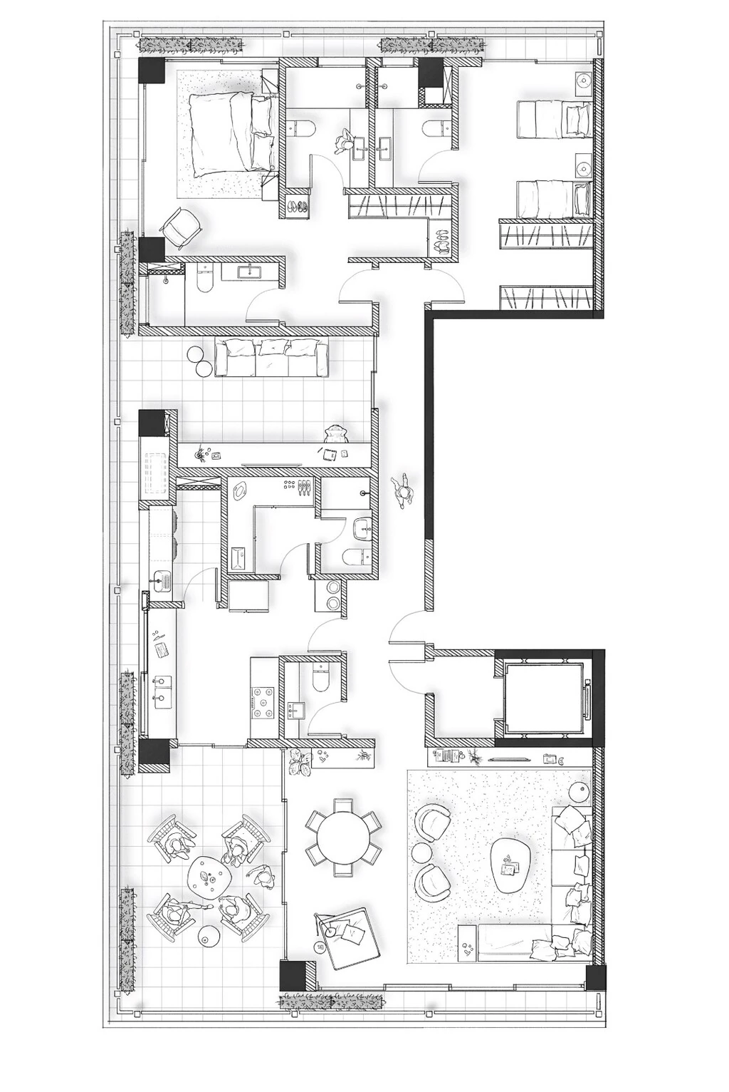 Damata: 2 dorm 250m²