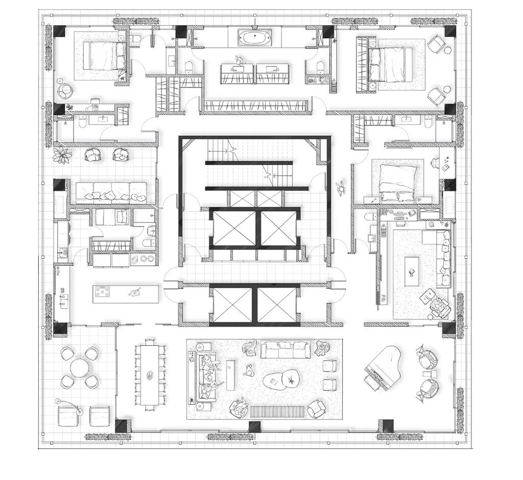 Damata: 3 dorm 500m² junção