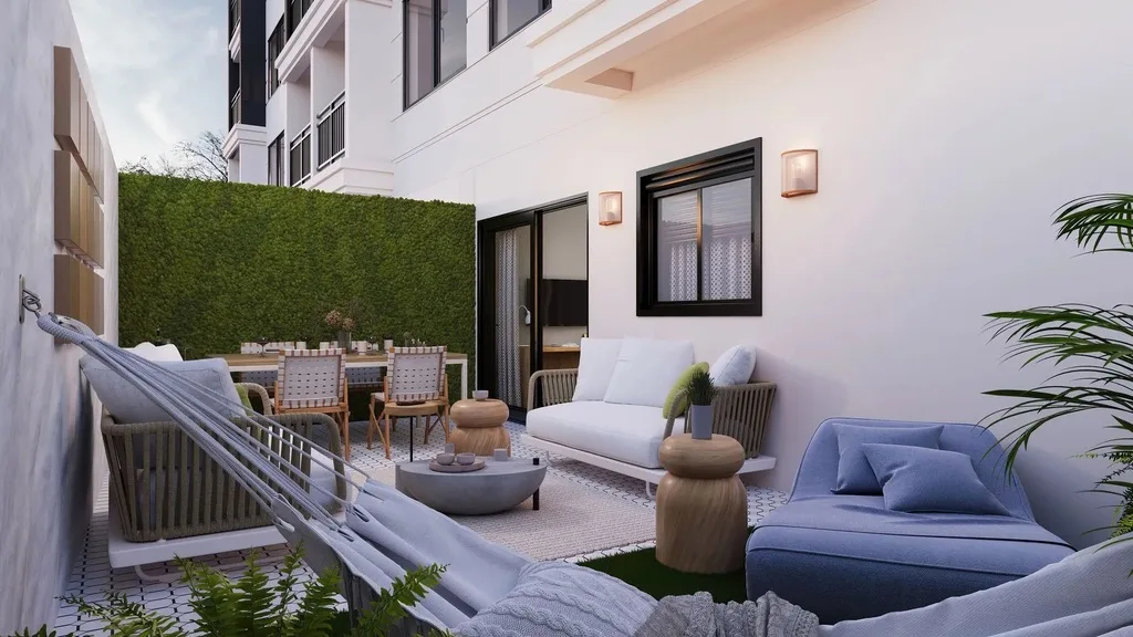 Domani Vila Mariana: Terraço
