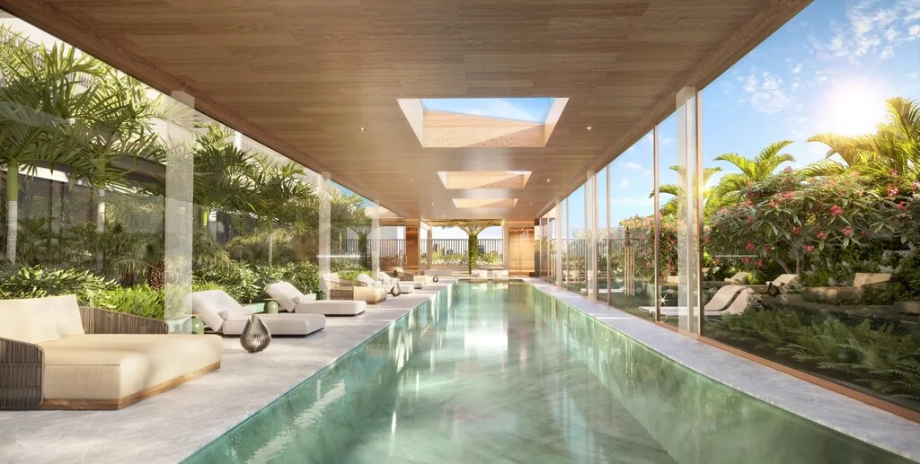 Eden West Fase 1: Piscina coberta