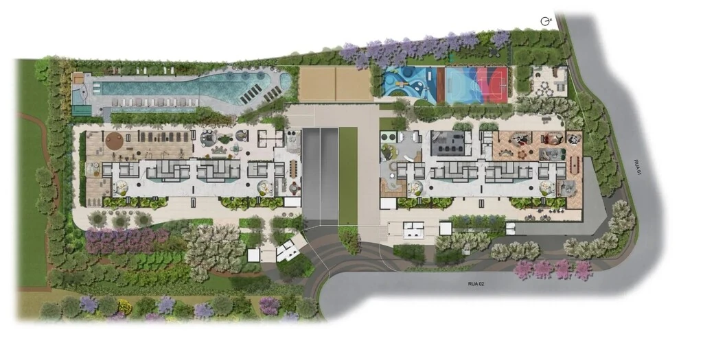Planta do Eden West Fase 1