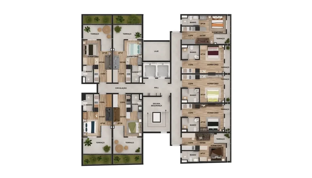 Enjoy Residence: Pavimento 3