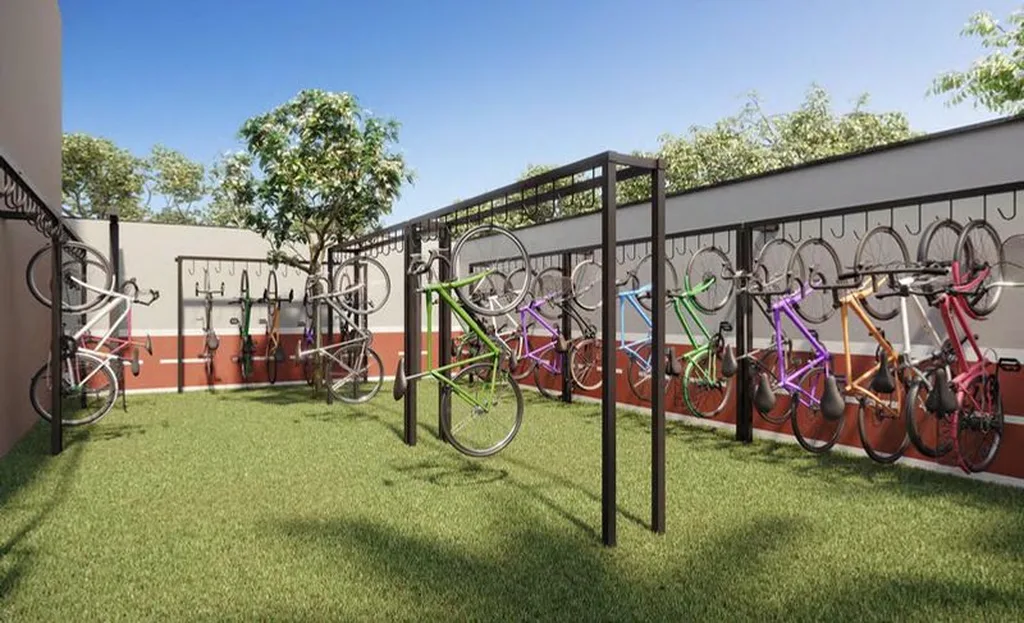 Estilo Vila Olímpia: Bicicletário