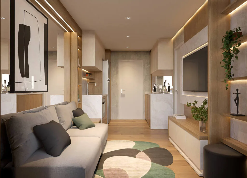 EVO Vila Clementino: Living