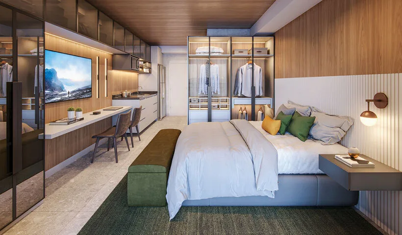 Exalt Ibirapuera by EZ: Living