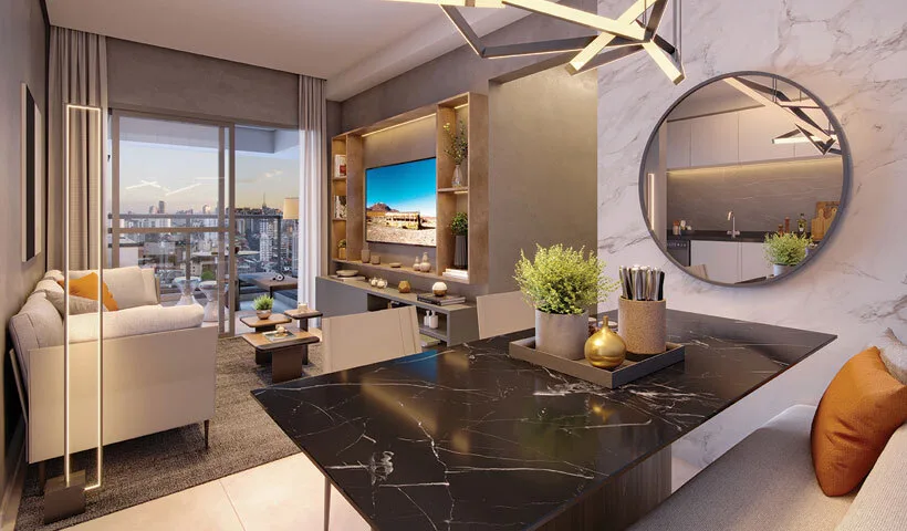 Exalt Ibirapuera by EZ: Living