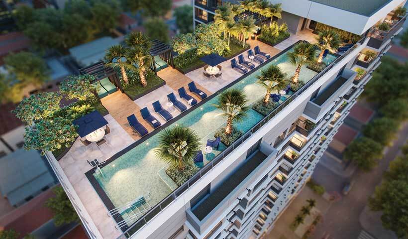 Exalt Ibirapuera by EZ: Piscina
