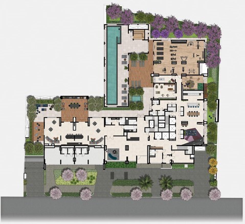 Planta do Exalt Ibirapuera by EZ