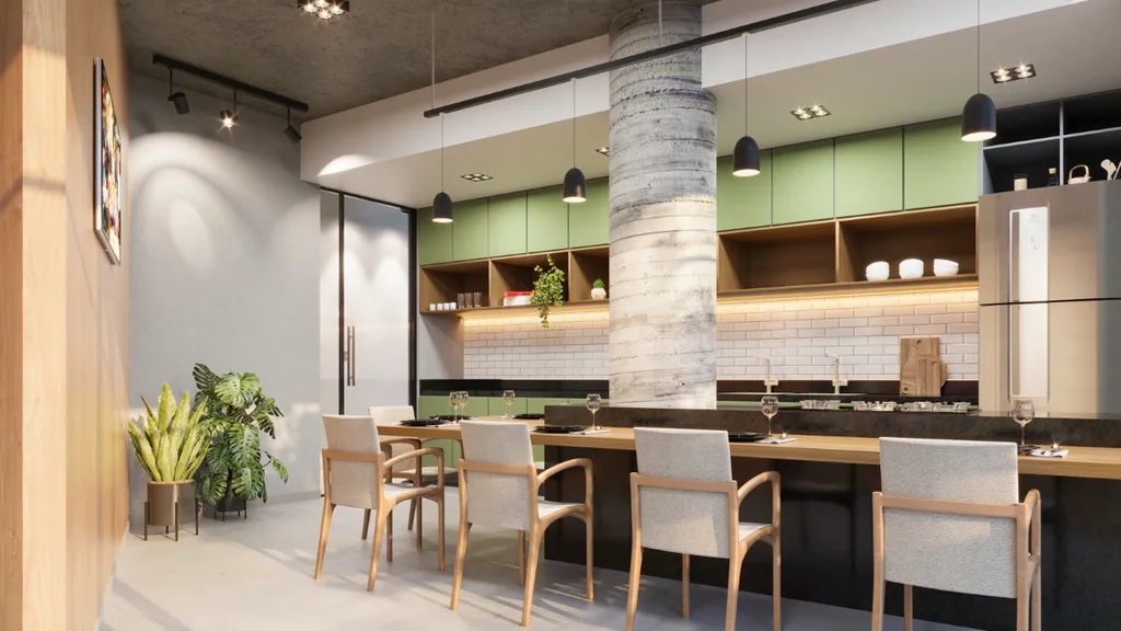 Forma: Espaço gourmet