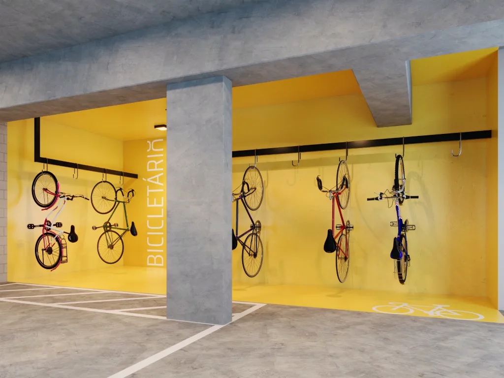 Forma: Bicicletário