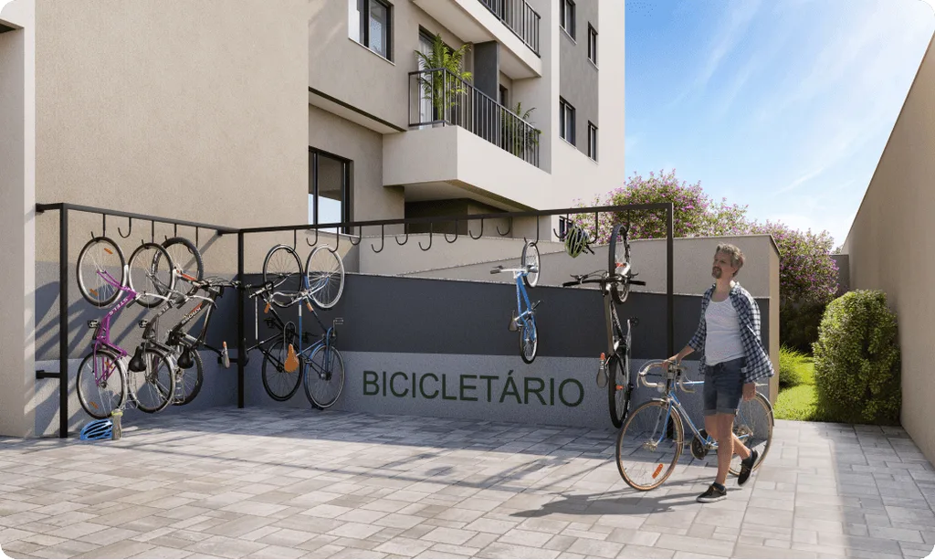 Fort Ipiranga: Bicicletário