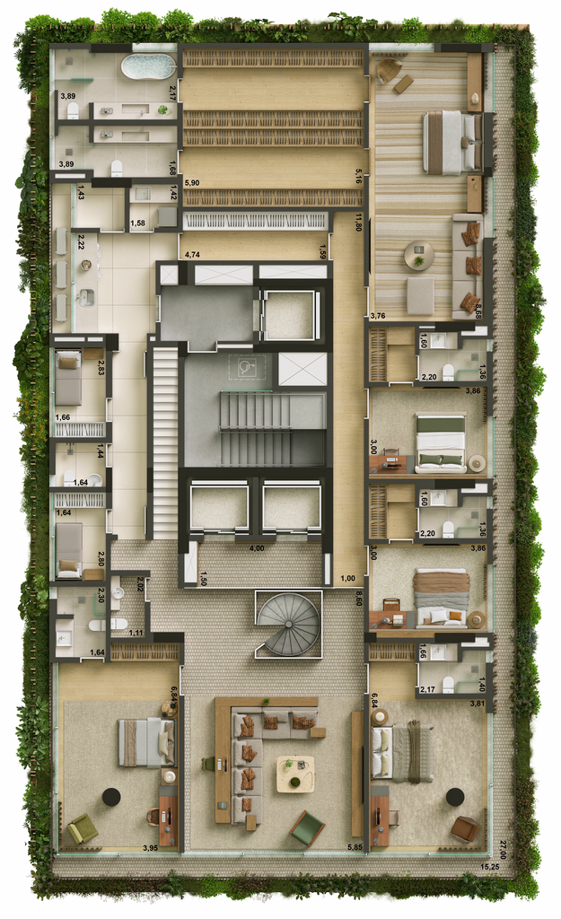 Franca 1055: Duplex ampliado Inf.