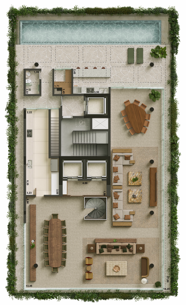 Franca 1055: Duplex ampliado Sup.
