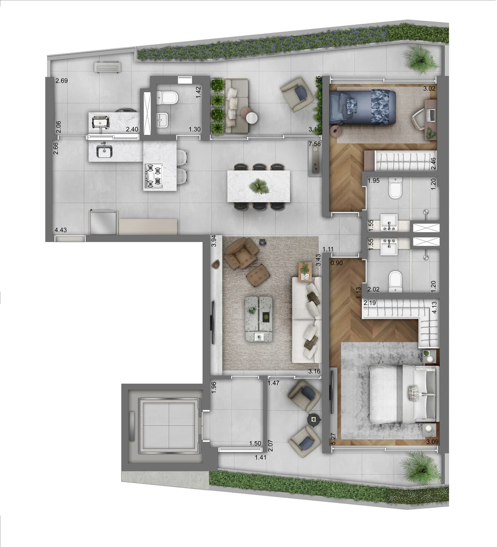 Funchal 641 Apartments Studios: Merge