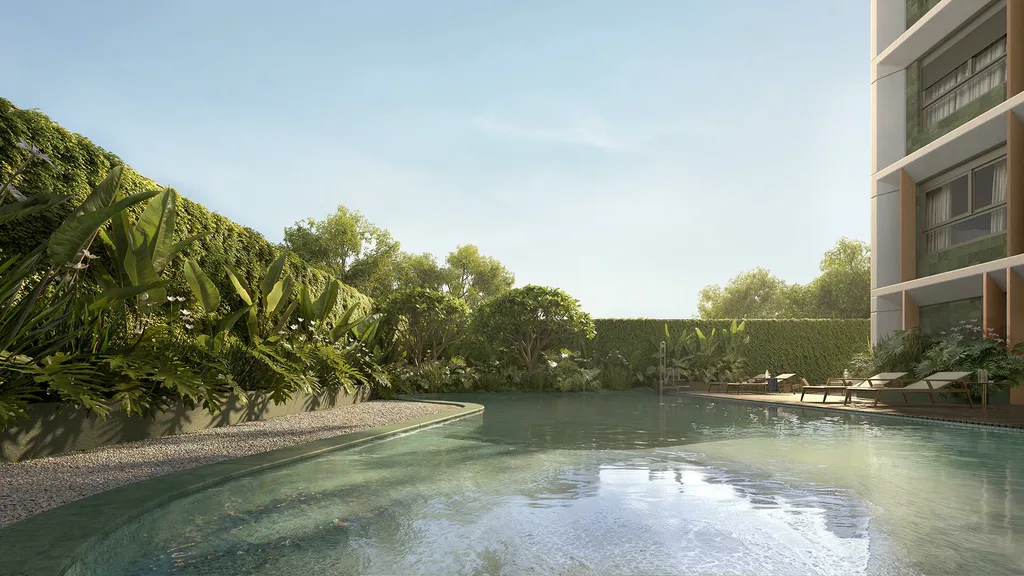 Gavia Moema: Piscina