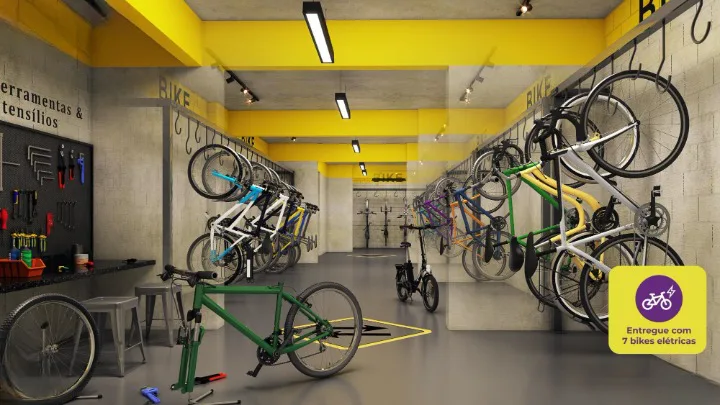 Gran Kazzas Sacomã Club: Bicicletário