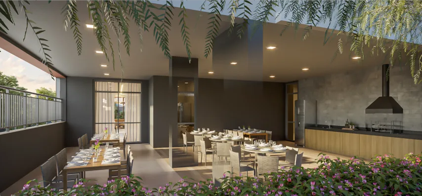 Grand High Residences Alto da Boa Vista: Churrasqueira