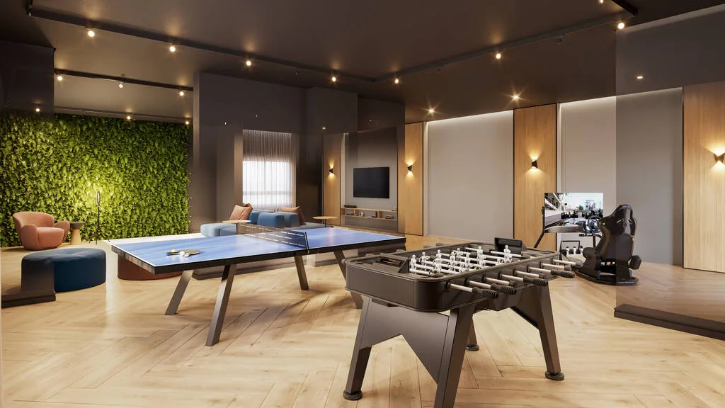 Grand Resort By Living Fase 1: Sala de jogos