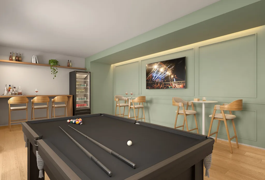 Grand Vivaz Estação Tamanduateí 4: Sala de jogos