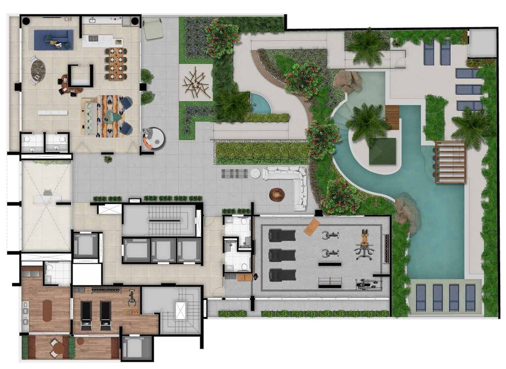 Planta do Greenview Brooklin