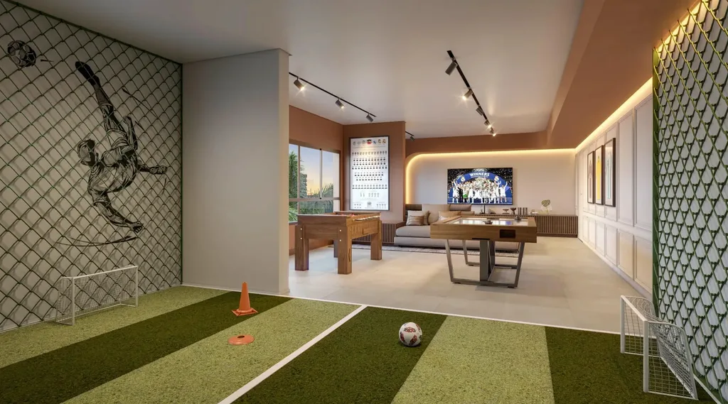 Haus Mitre Edition Moema: Sala de jogos