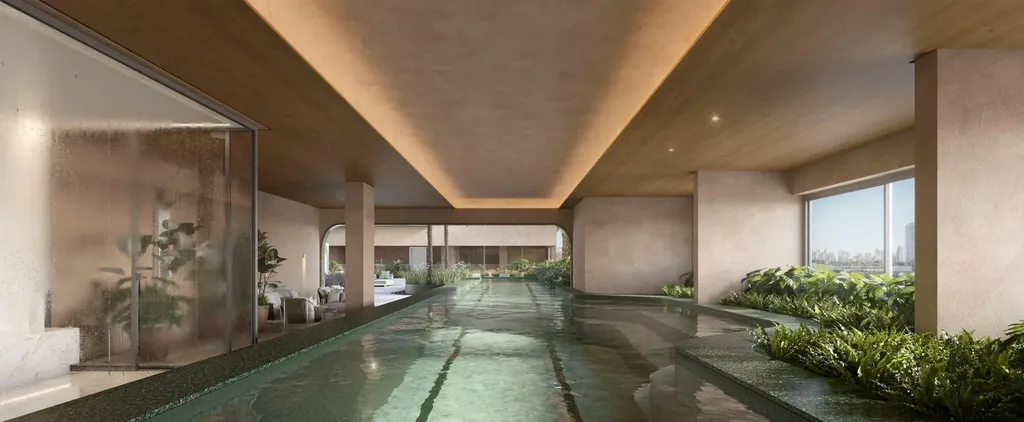Haus Mitre Edition Moema: Piscina coberta