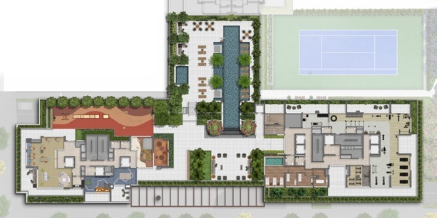 Planta do Haus Mitre Edition NY
