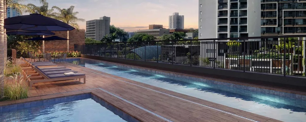 Haus Mitre Station Brooklin: Piscina