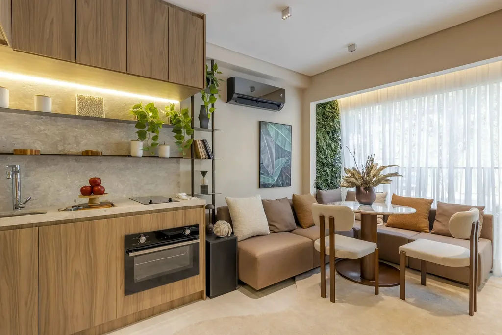 Haus Mitre Station Moema: Living