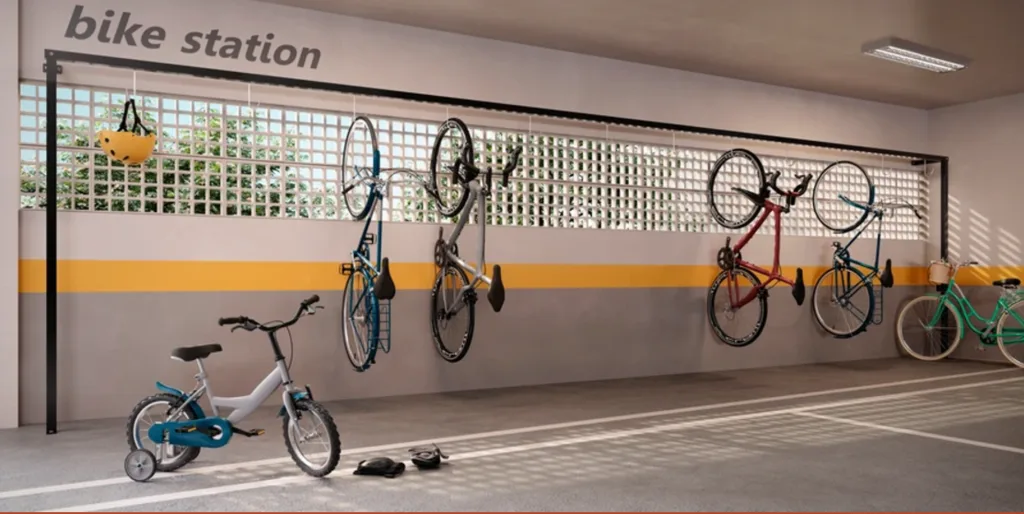 Haus Nova Petrópolis: Bicicletário