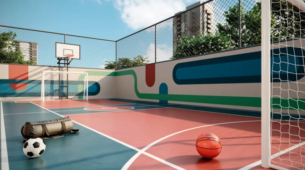 Haus Nova Petrópolis: Quadra