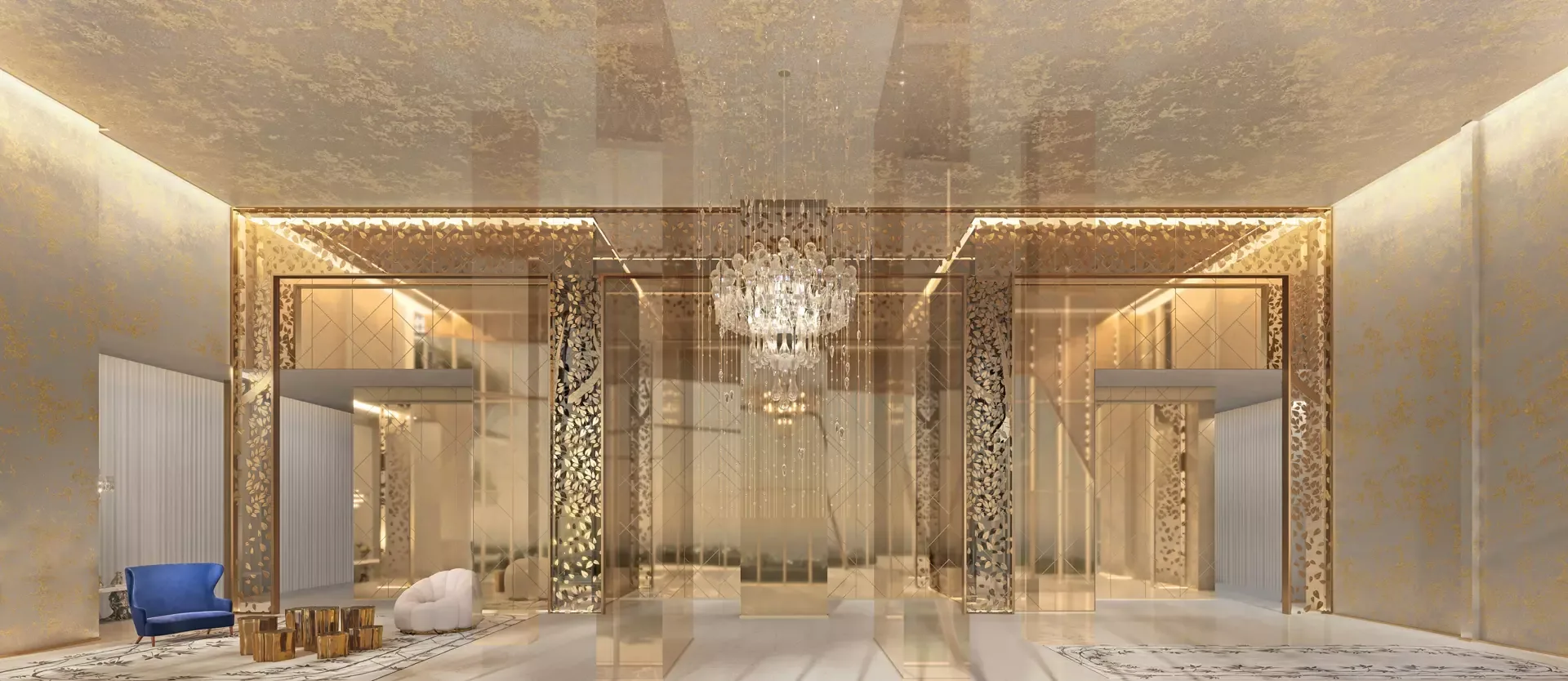 Heaven Residences: 5 perspectiva ilustrada entrance gallery