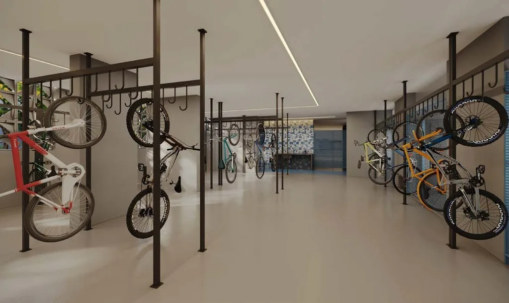 Helbor Clube Patteo São Bernardo Fase 1: Bicicletário