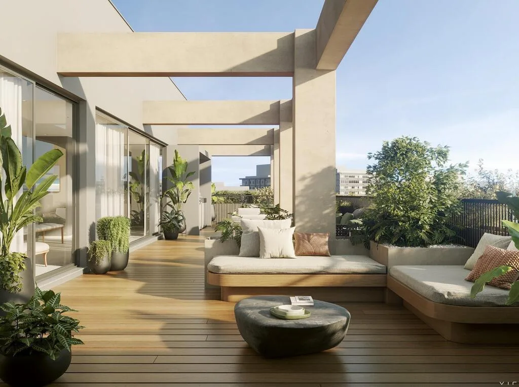 Hélio 454: Terraço coletivo