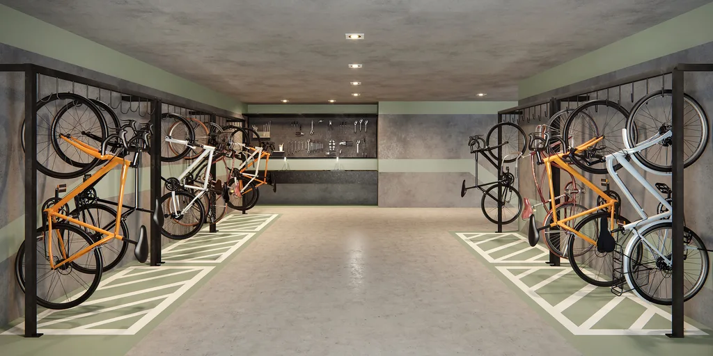 Hi View Alto da Boa Vista Residence: Bicicletário