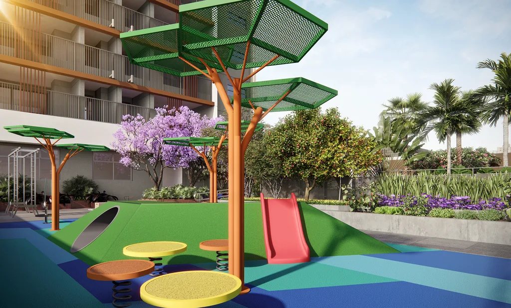 Hi View Alto da Boa Vista Residence: Playground