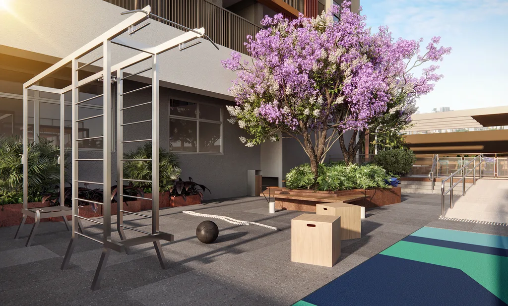 Hi View Alto da Boa Vista Residence: Fitness externo