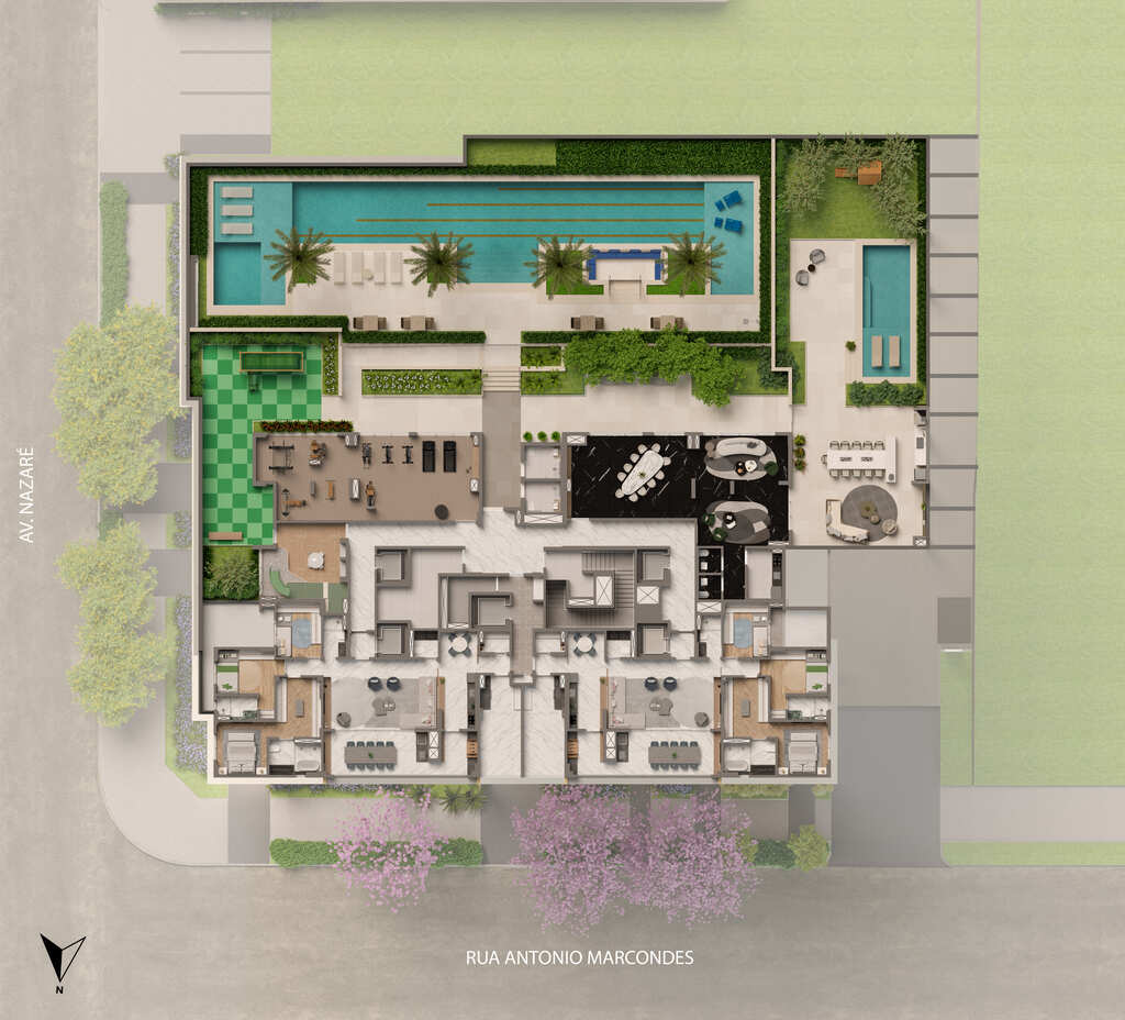 Planta do Home Boutique By Living Ipiranga