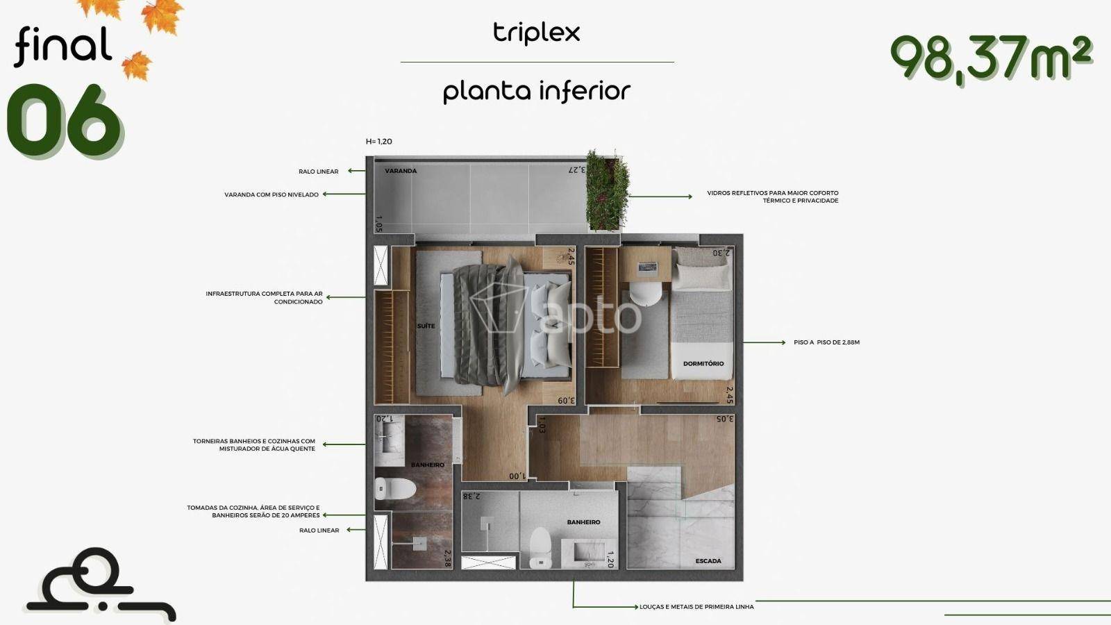 Planta do Home Park